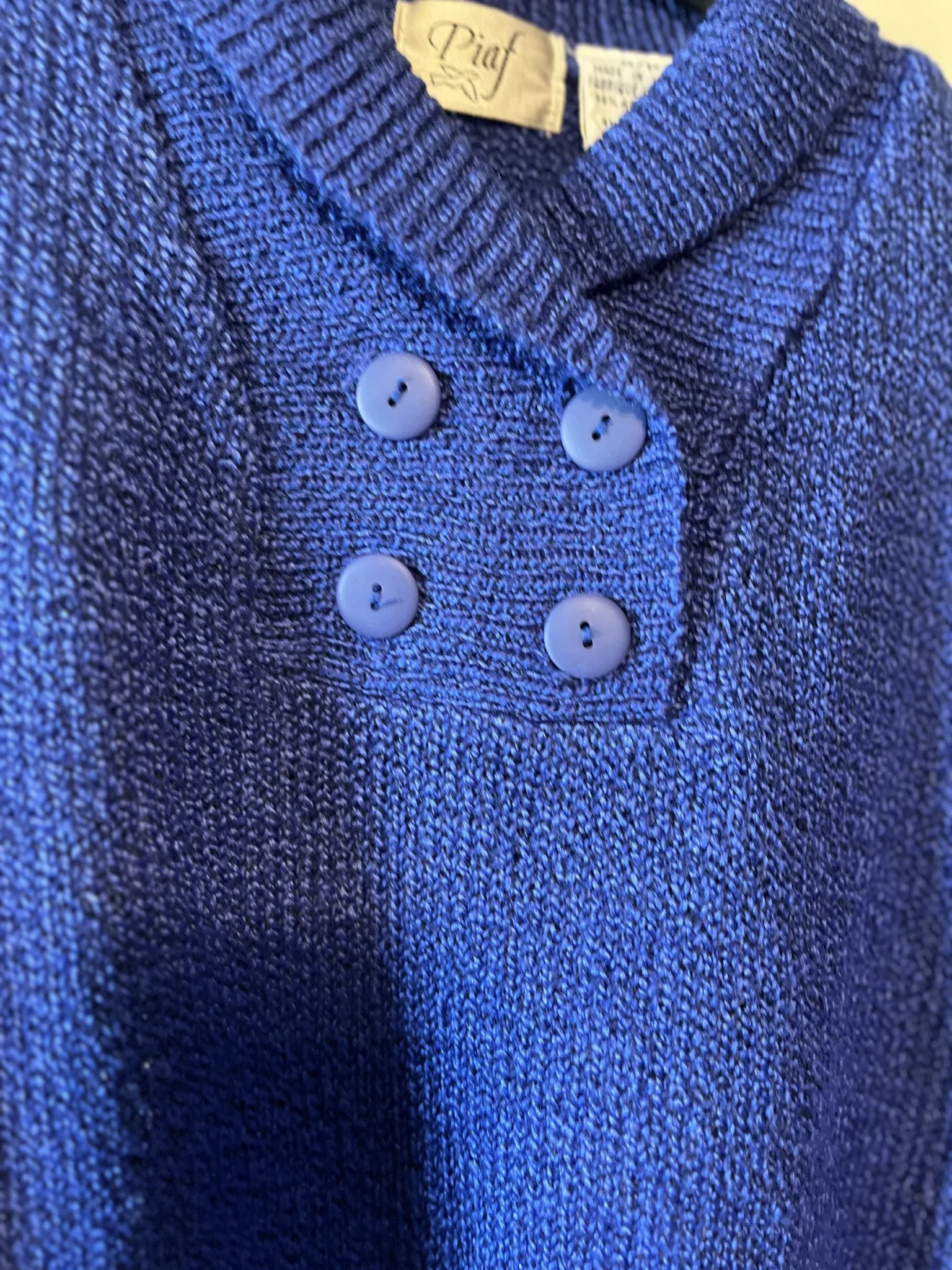 Image for Chandail bleu indigo - Piaf