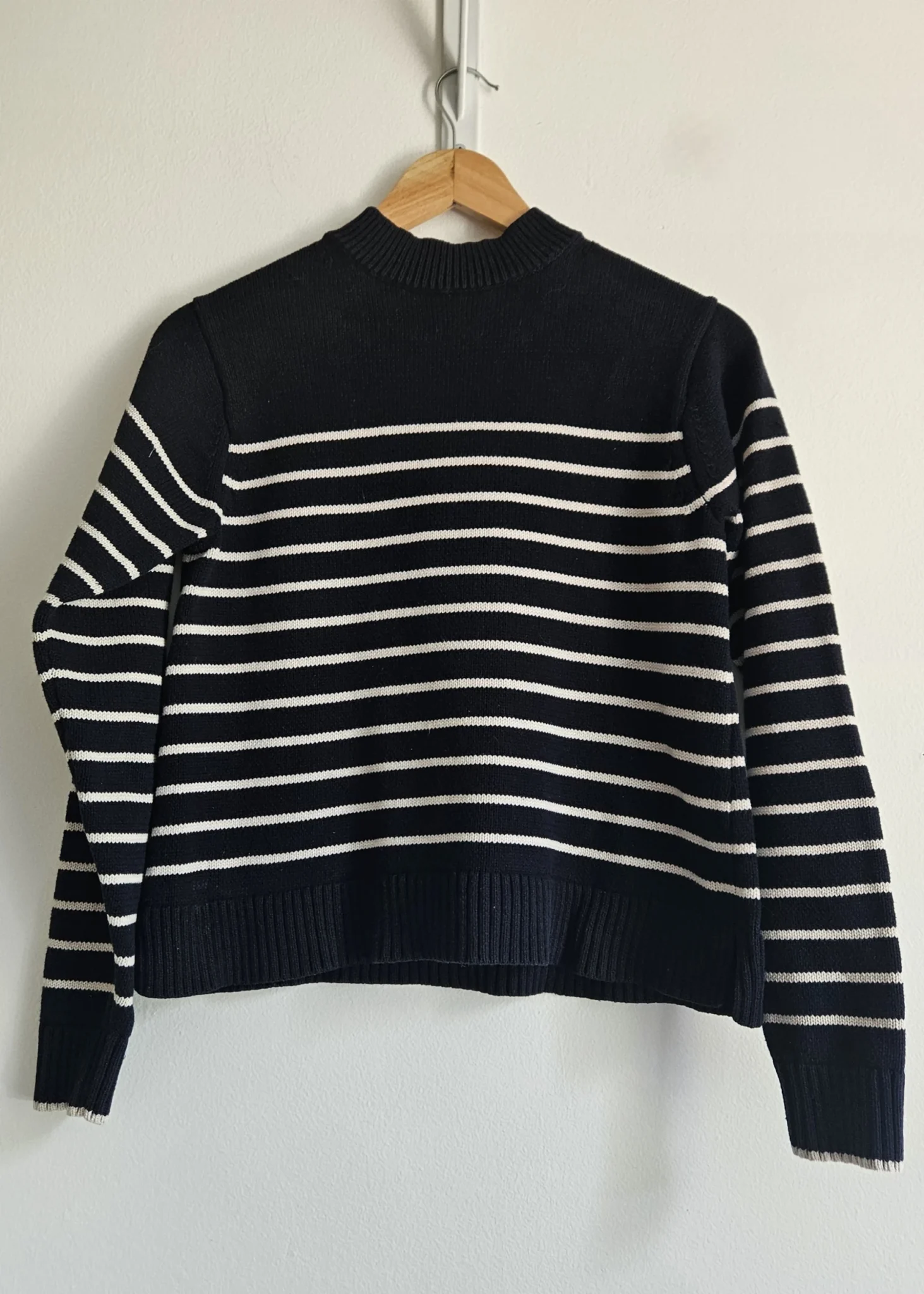 Image for 🌷Striped jumper with stand-up collar
