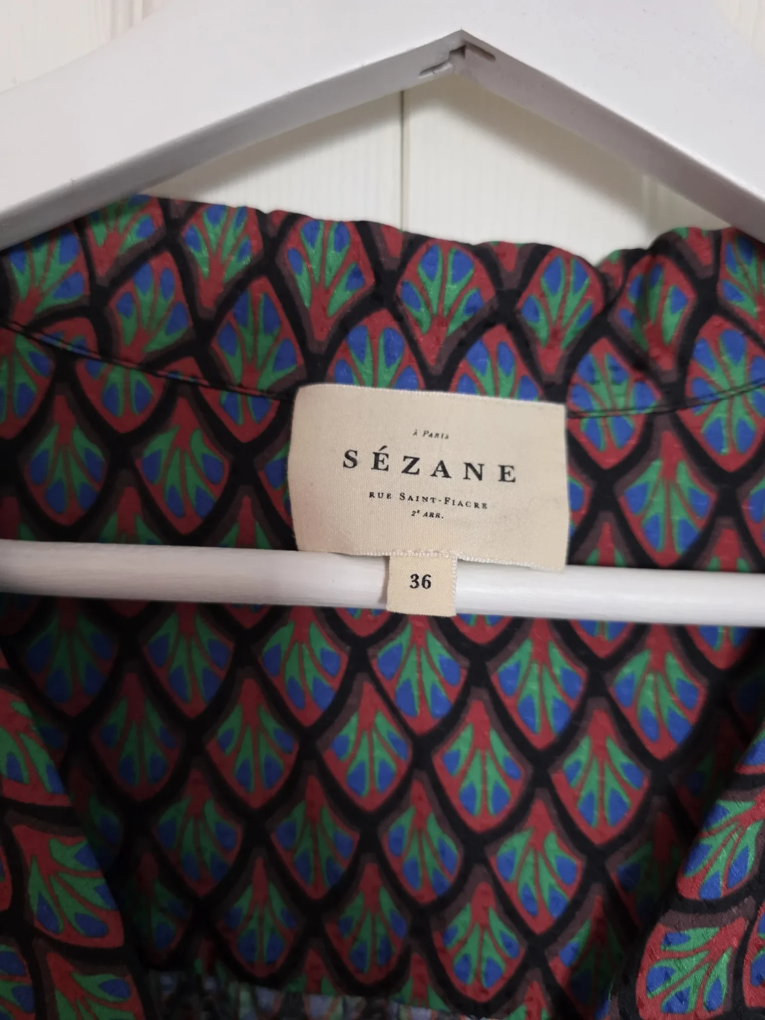 Image for Chemise Sézane mélange soie