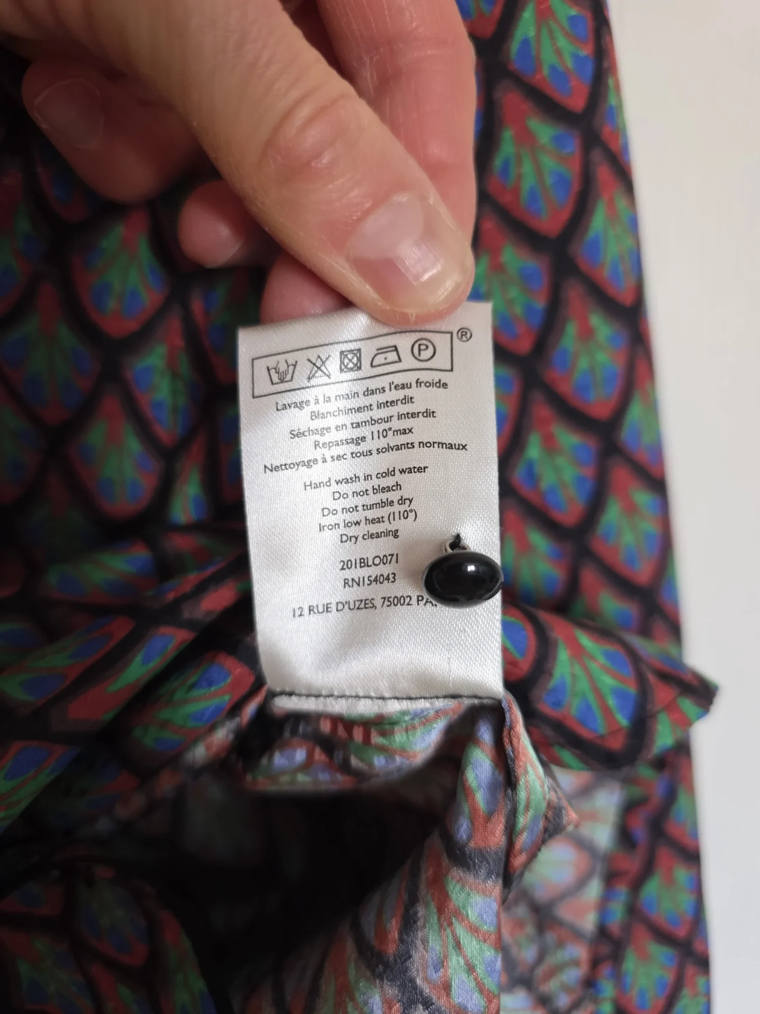 Image for Chemise Sézane mélange soie