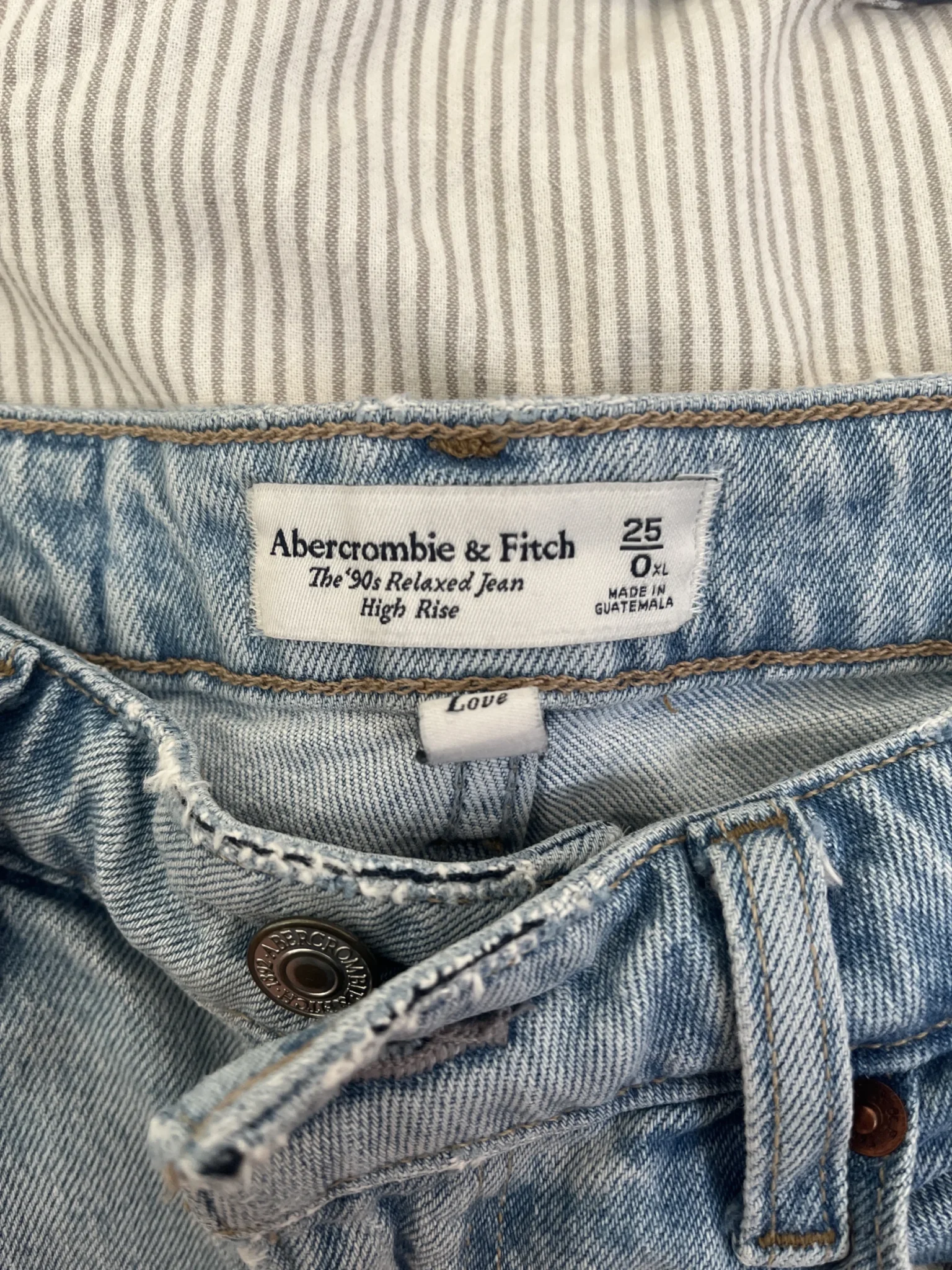 Image for Jean Abercrombie & Fitch Curve Love