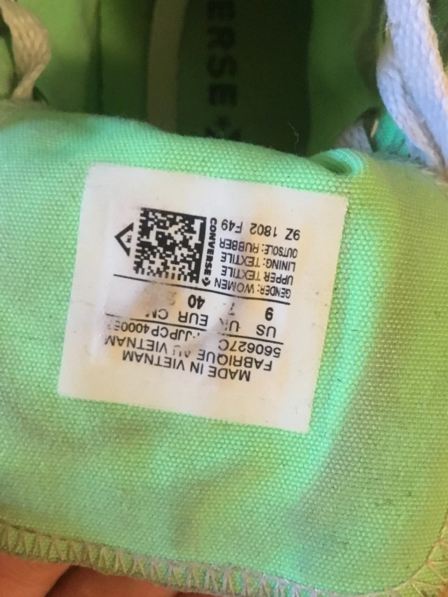 Image for Beaux converse 9 us / 40