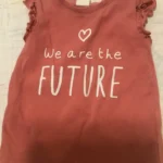 Featured thumbnail for Tee-shirt bébé filles rose saumon 6 mois