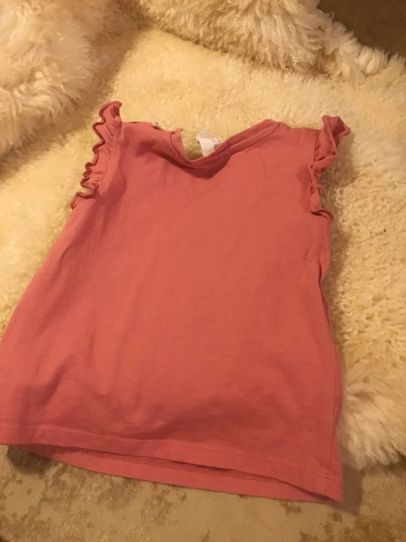 Image for Tee-shirt bébé filles rose saumon 6 mois