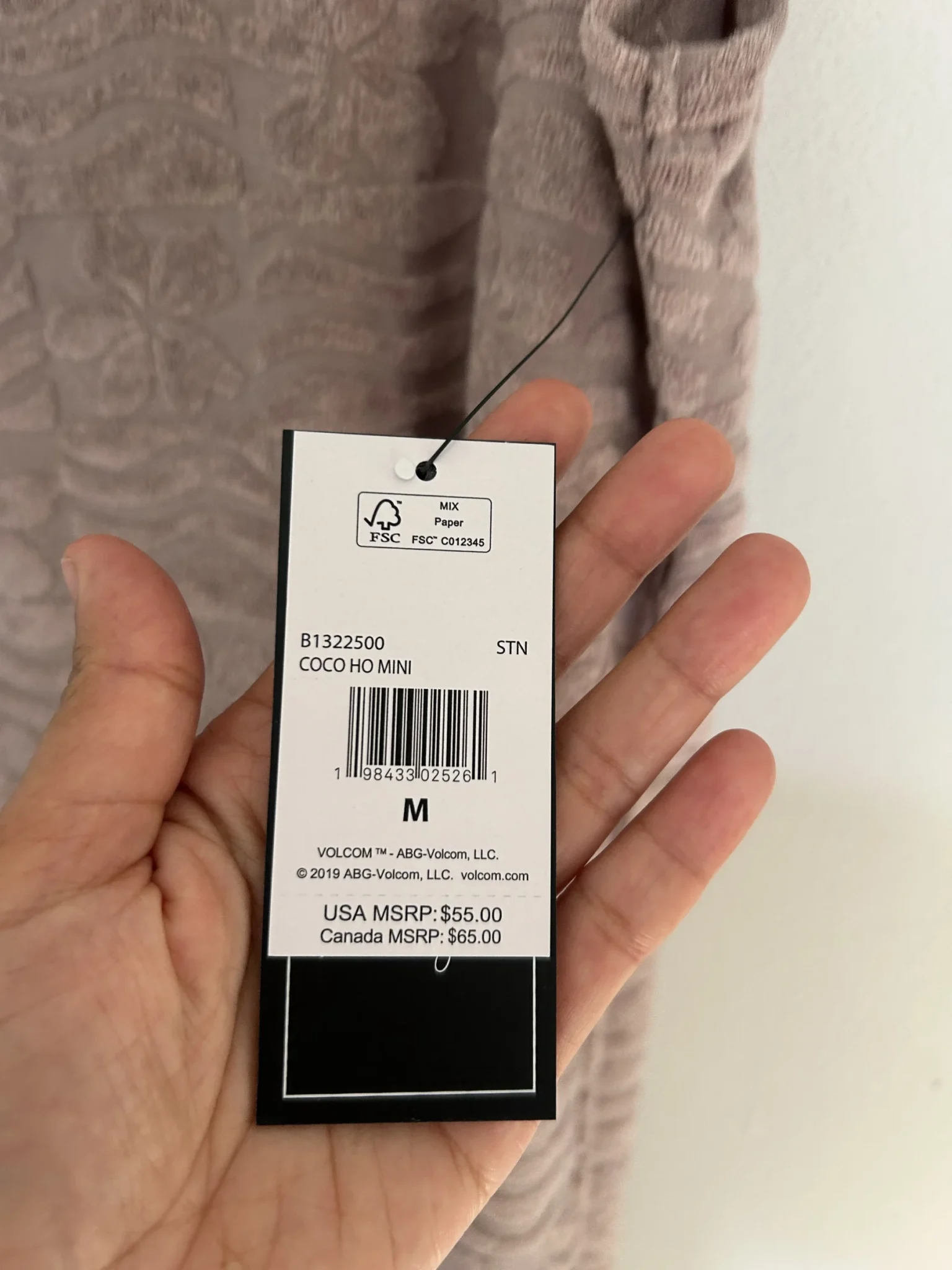 Image for Robe crème Volcom