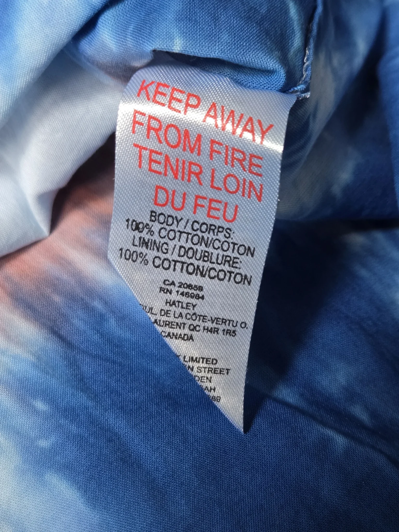 Image for Robe Midi motif tie-dye en Coton
