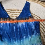 Thumbnail for Robe Midi motif tie-dye en Coton