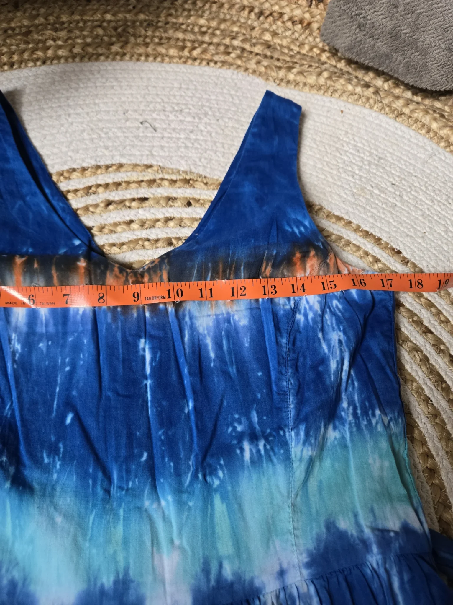 Image for Robe Midi motif tie-dye en Coton