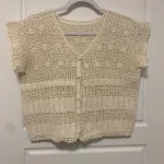 Thumbnail for Haut crochet fait main