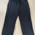 Thumbnail for Pantalon large en mélange de lin