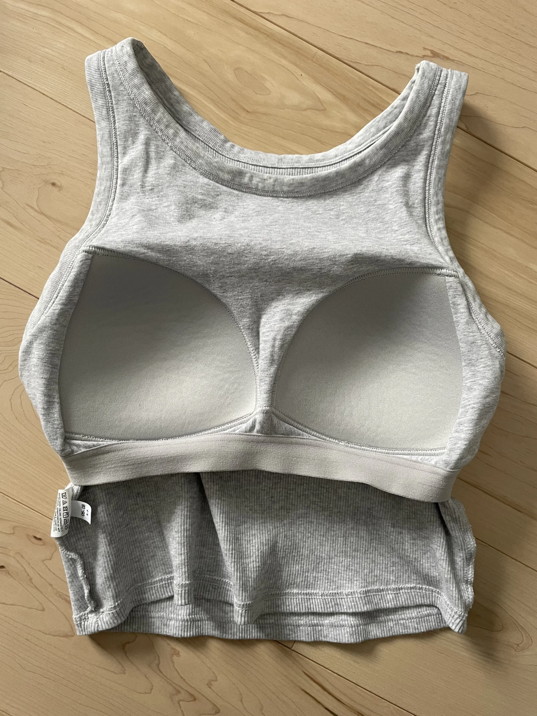 Integrated bra top Uniqlo seconde main