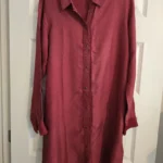 Featured thumbnail for 🌟 Robe chemise Scotch & Soda bordeaux