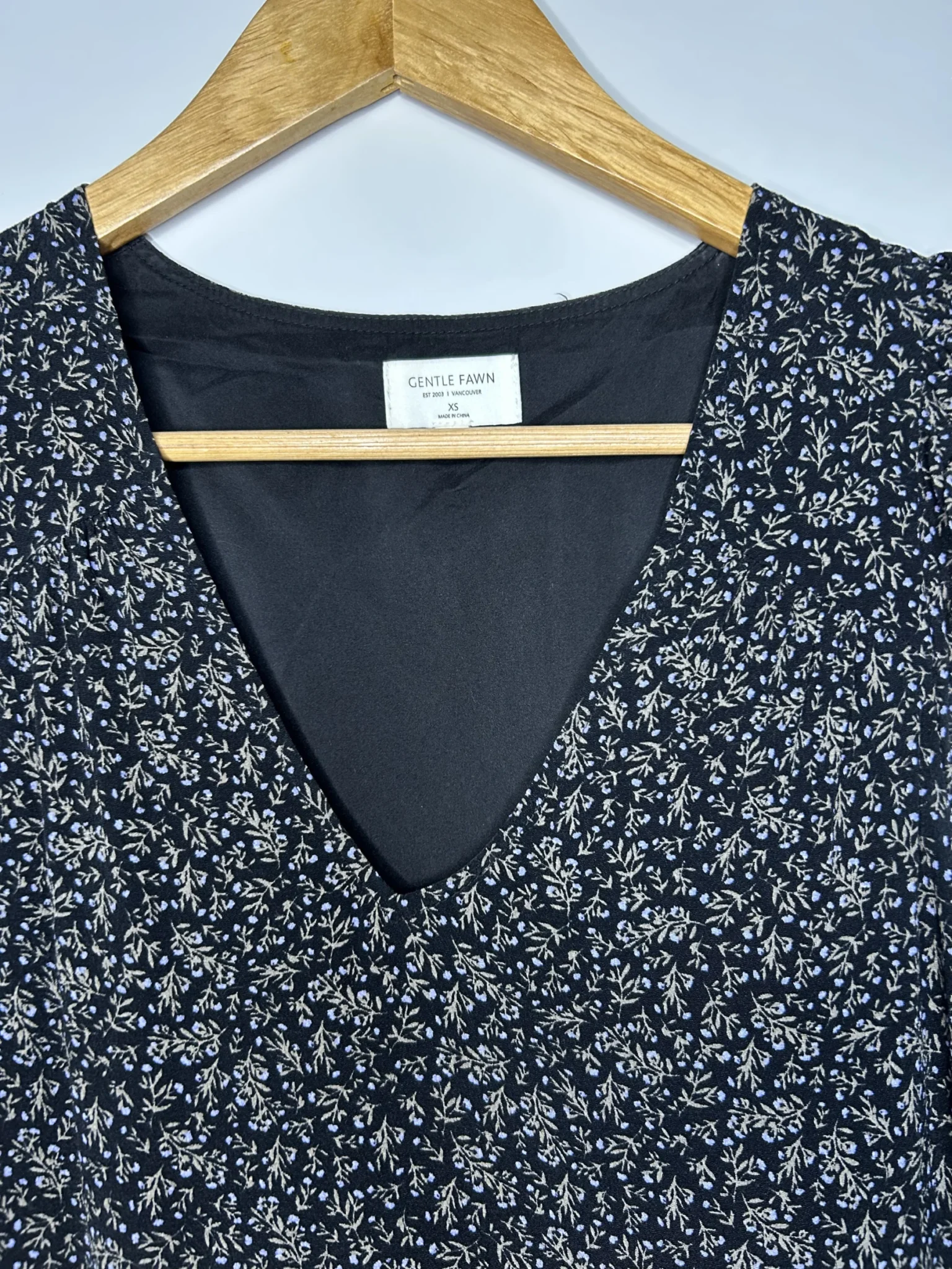 Image for Robe babydoll à motifs fleuris