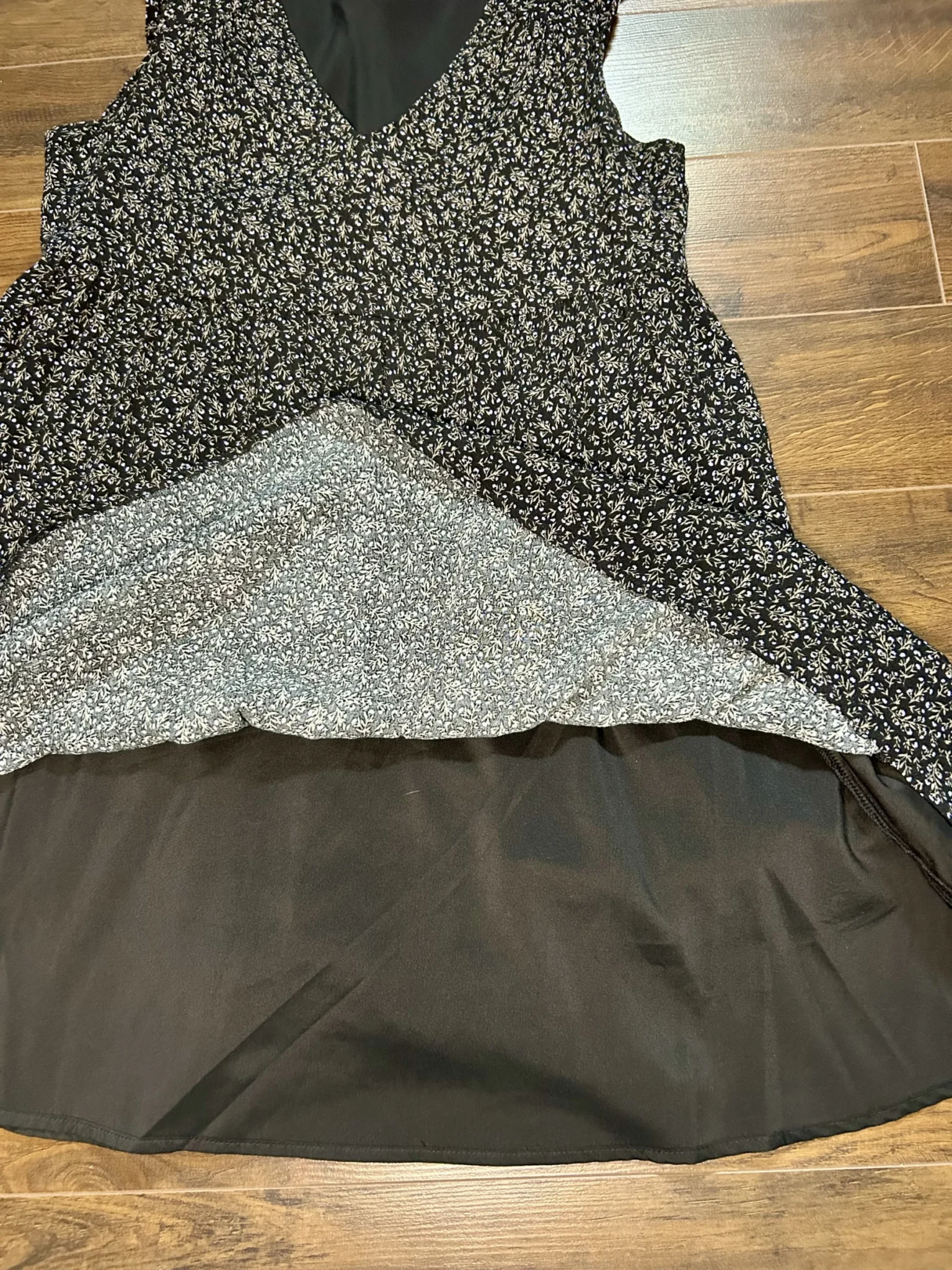 Image for Robe babydoll à motifs fleuris