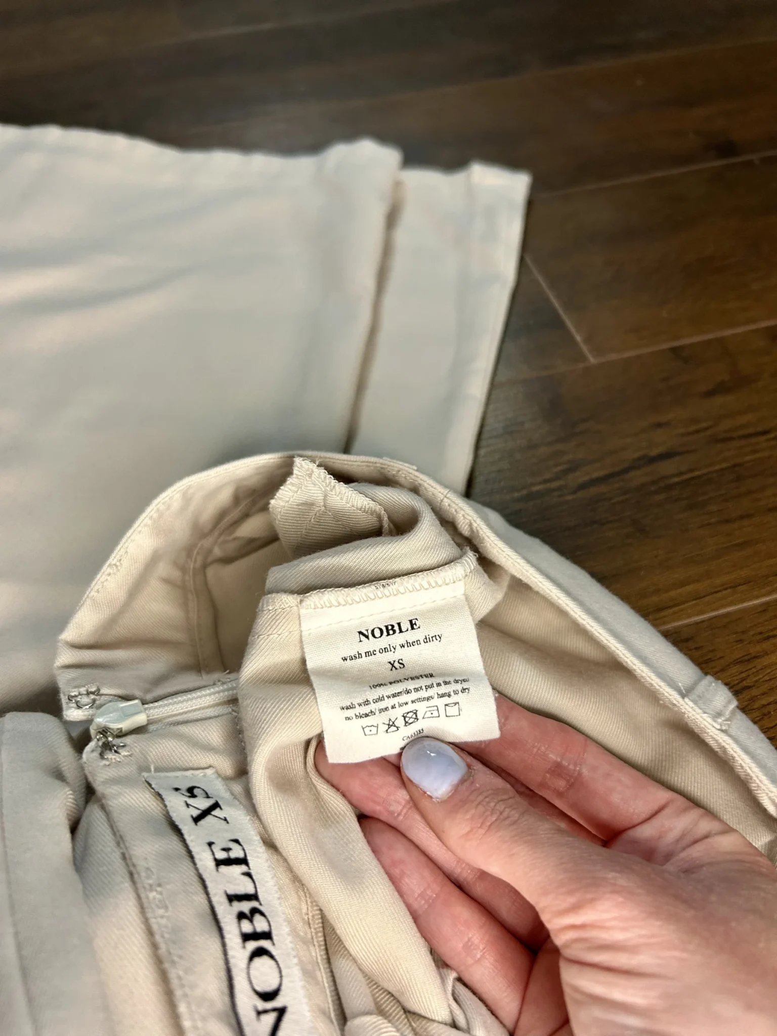 Image for Trousers crème