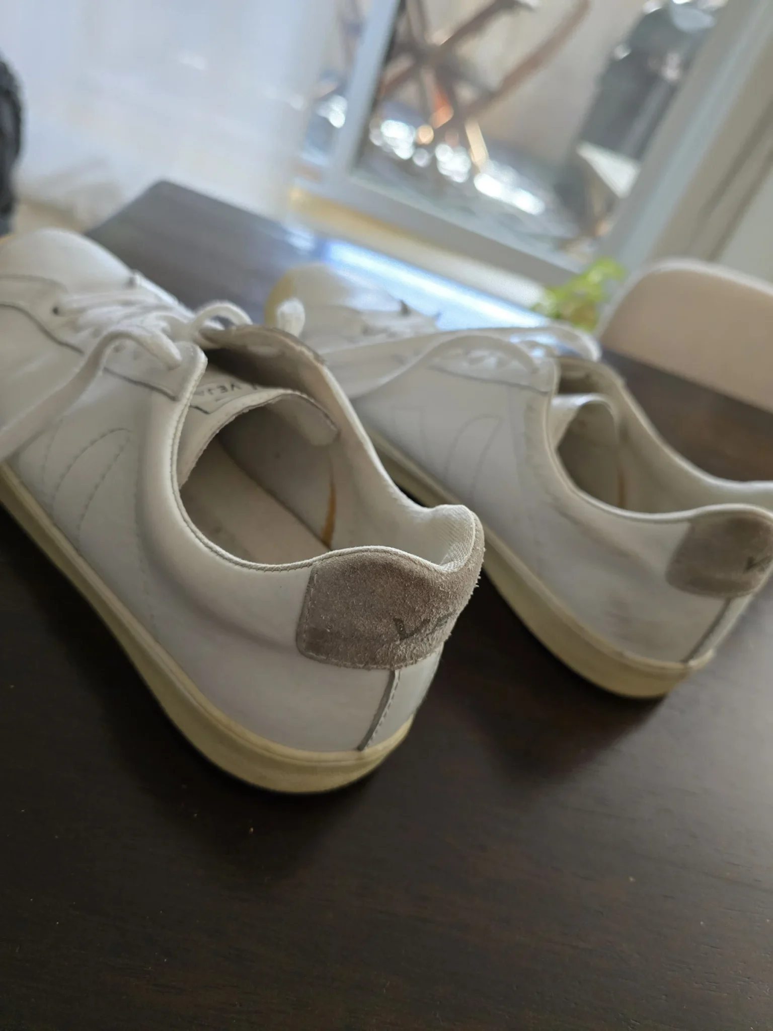 Image for 🌟 Basket Veja en cuir blanc