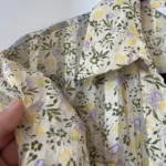 Thumbnail for Chemise fleurie Zara taille S jaune et vert