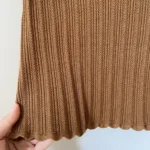 Thumbnail for Sézane knitwear model Anil size S colour coffee