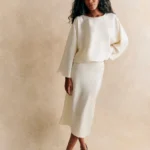 Thumbnail for Blouse Sézane model Isana size M off-white