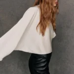 Thumbnail for Blouse Sézane model Isana size M off-white