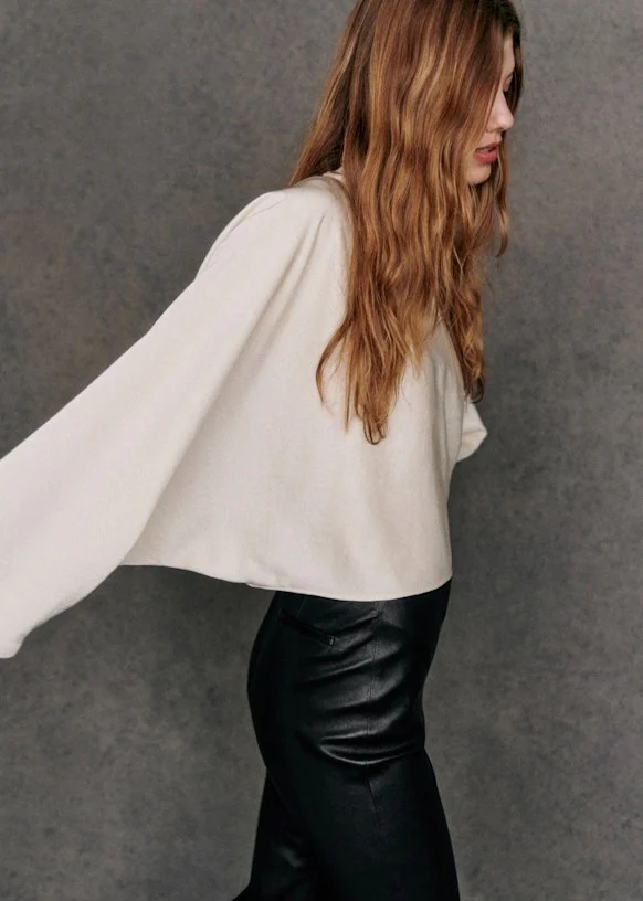 Image for Blouse Sézane model Isana size M off-white