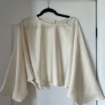 Thumbnail for Blouse Sézane model Isana size M off-white