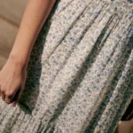 Thumbnail for Robe Sézane modèle Phily taille 38 bleu et blanc fleuris