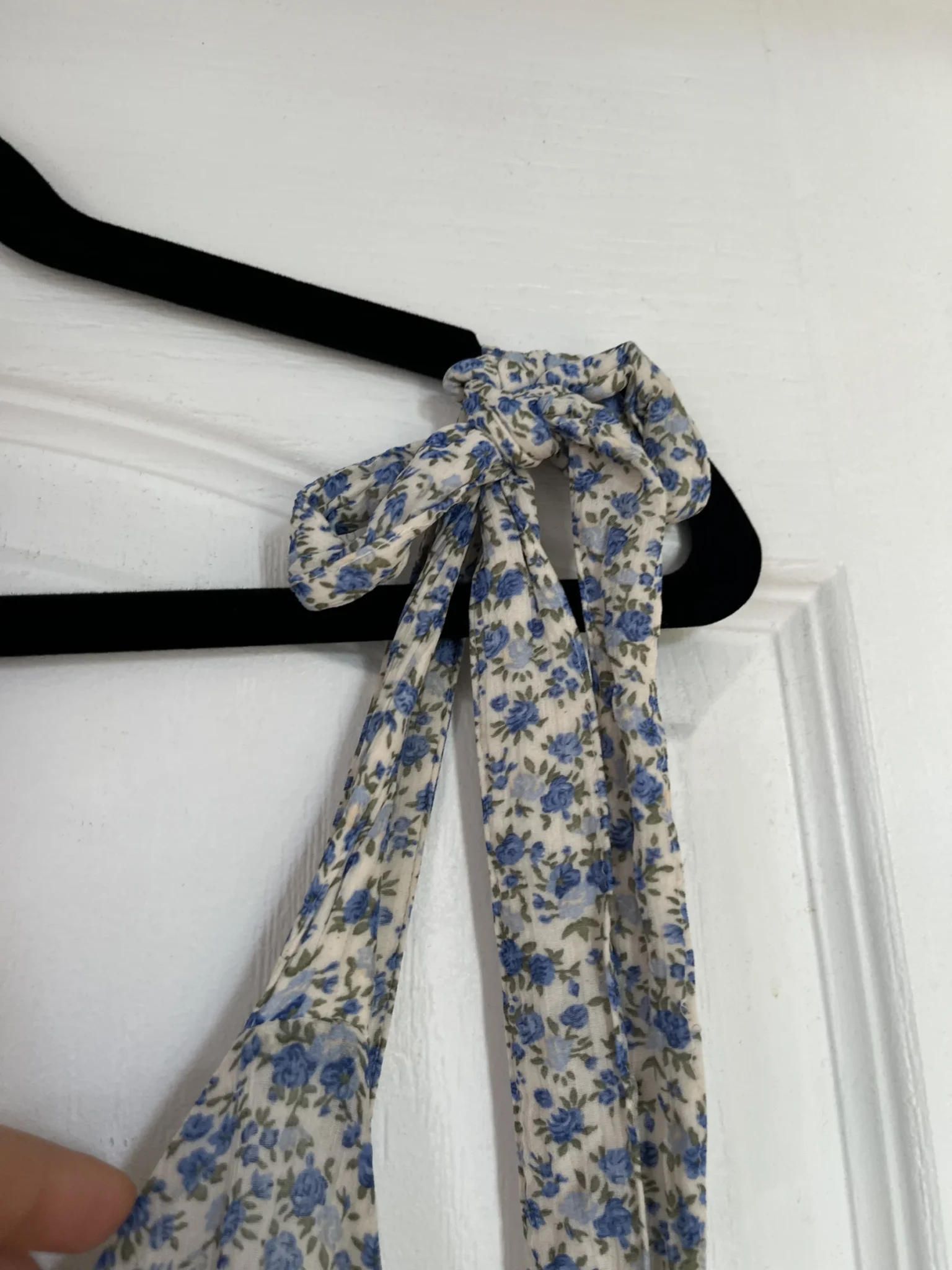 Image for Robe Sézane modèle Phily taille 38 bleu et blanc fleuris