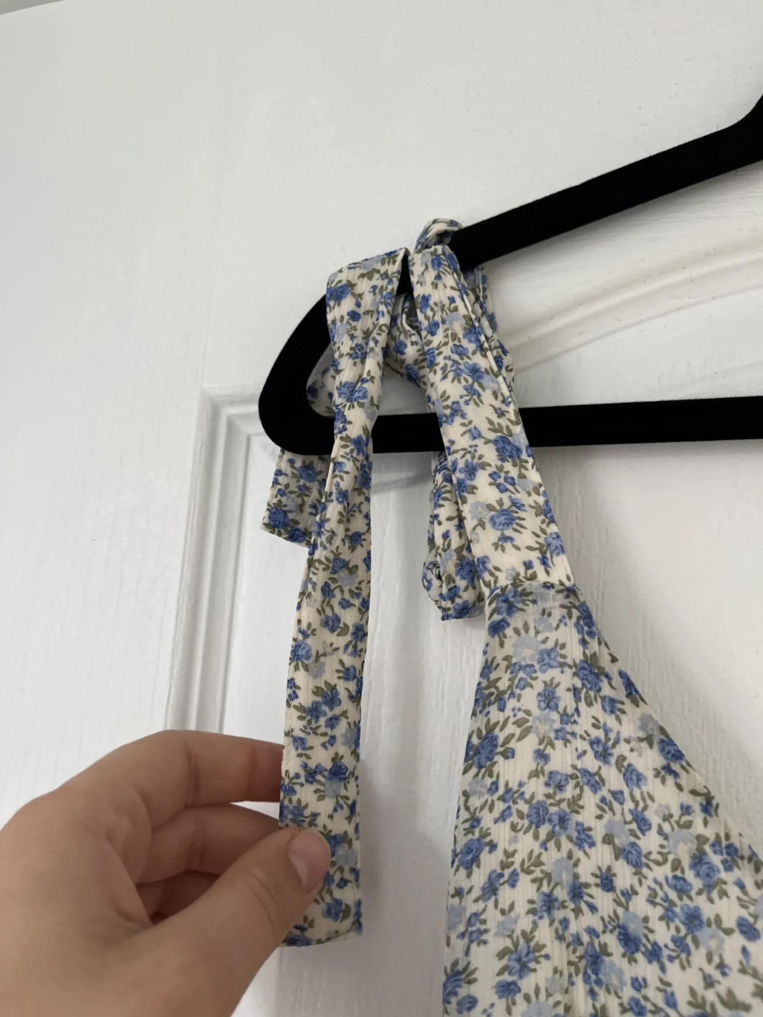 Image for Robe Sézane modèle Phily taille 38 bleu et blanc fleuris