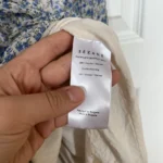 Thumbnail for Robe Sézane modèle Phily taille 38 bleu et blanc fleuris