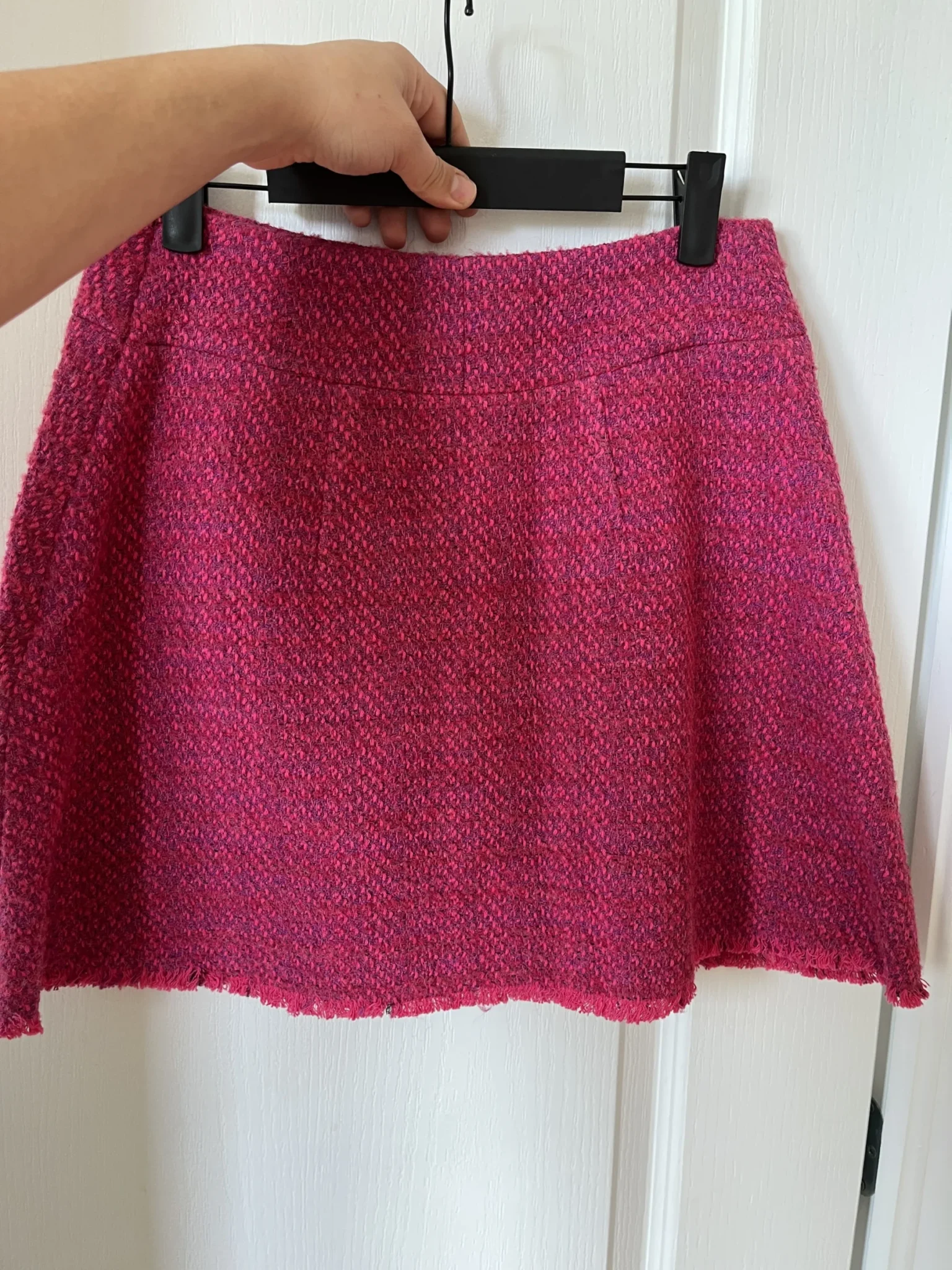 Image for Jupe Bash rose en tweed en taille 40 neuf