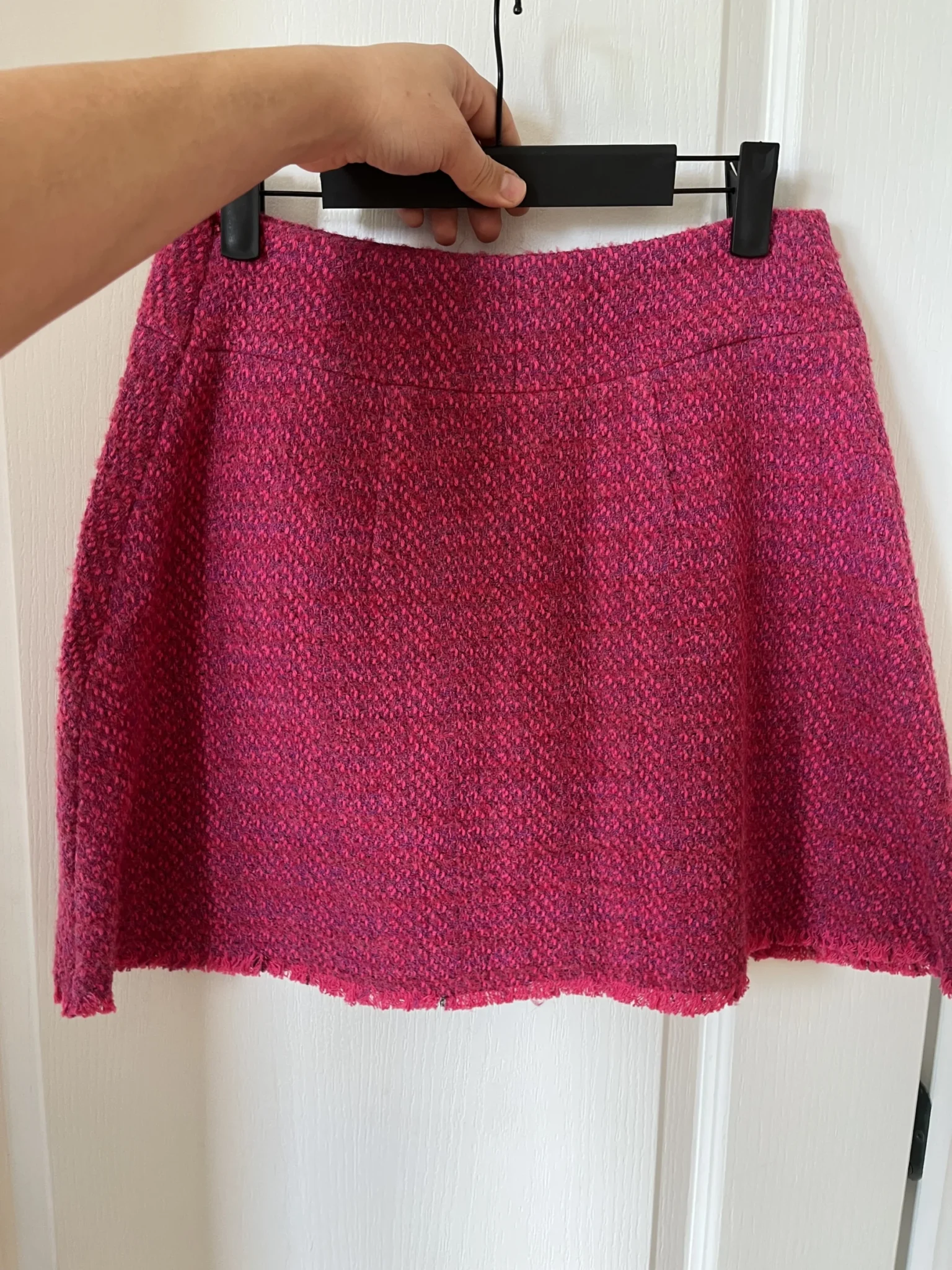 Image for Jupe Bash rose en tweed en taille 40 neuf