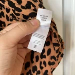 Thumbnail for Chemise Rails taille S motif léopard marron et noir