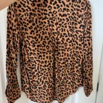 Thumbnail for Chemise Rails taille S motif léopard marron et noir