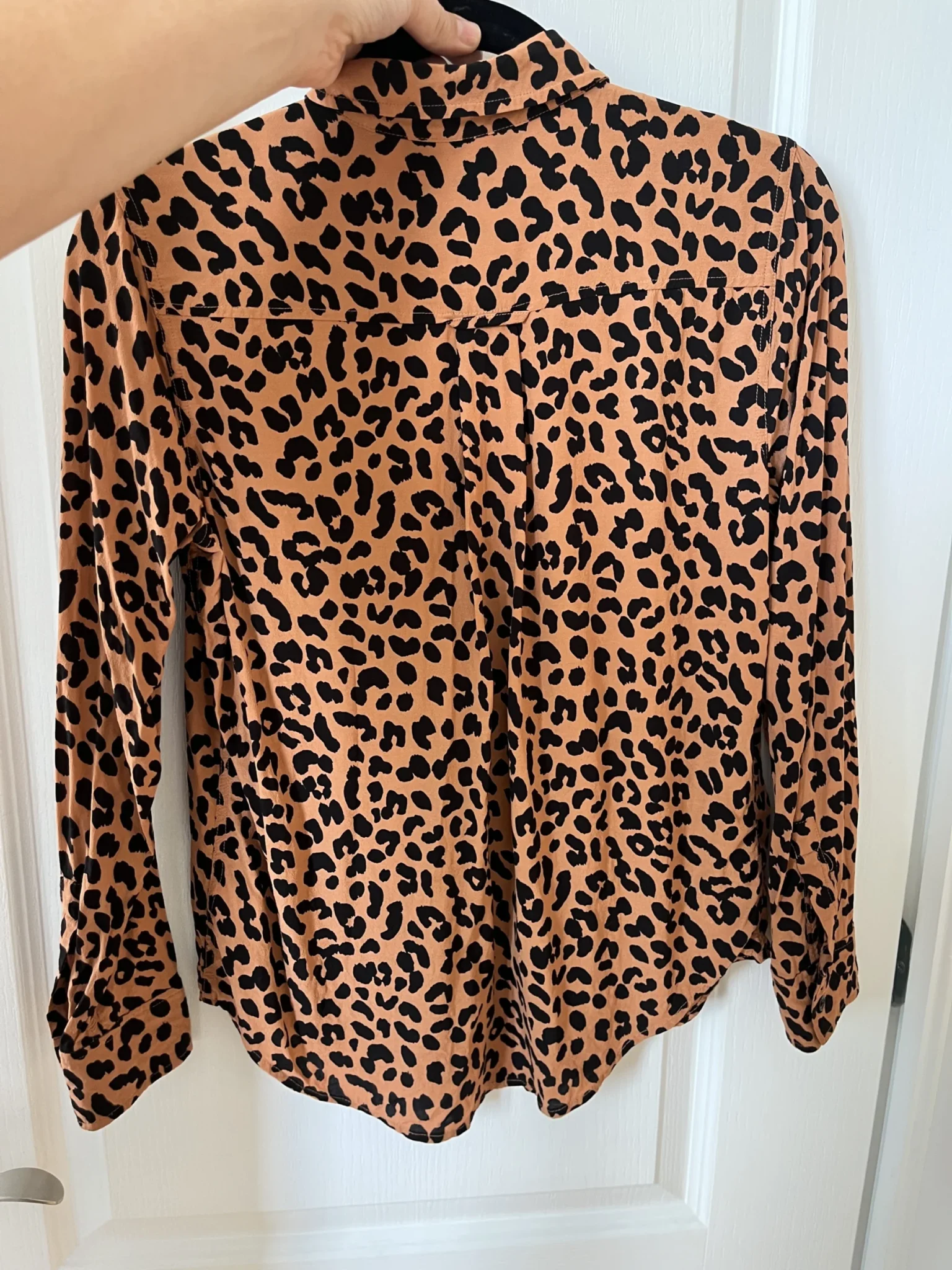 Image for Chemise Rails taille S motif léopard marron et noir