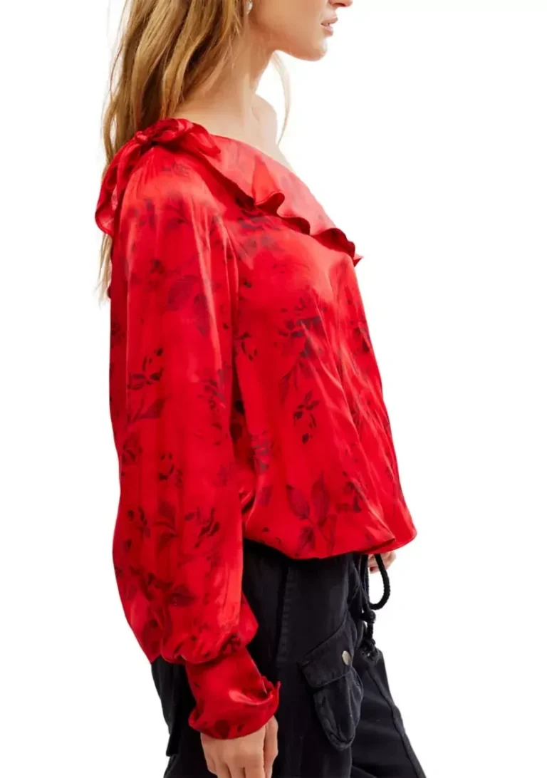 Image for Blouse rouge Free People taille S