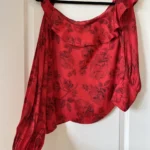 Thumbnail for Blouse rouge Free People taille S