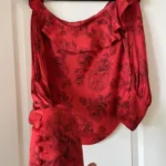 Thumbnail for Blouse rouge Free People taille S