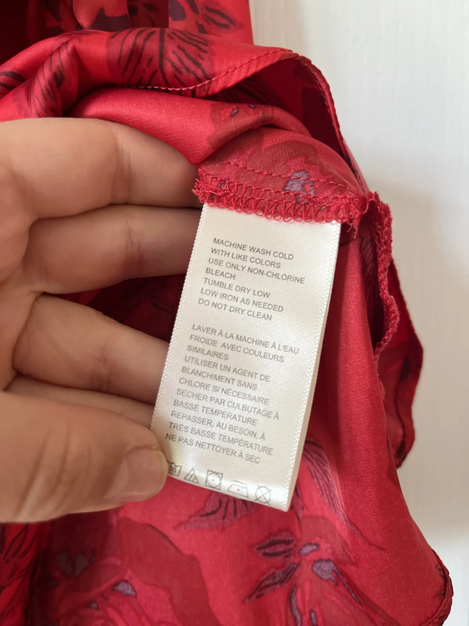 Image for Blouse rouge Free People taille S