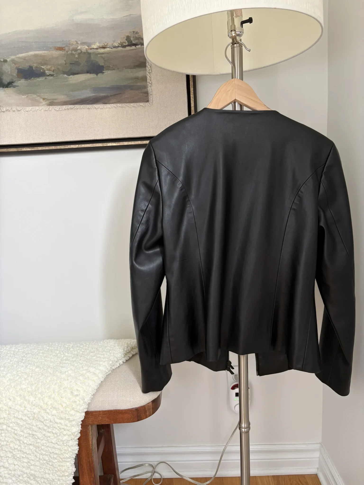 Image for Manteau en faux cuir Simons