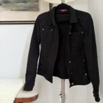 Featured thumbnail for Veste en jeans noir San Francisco