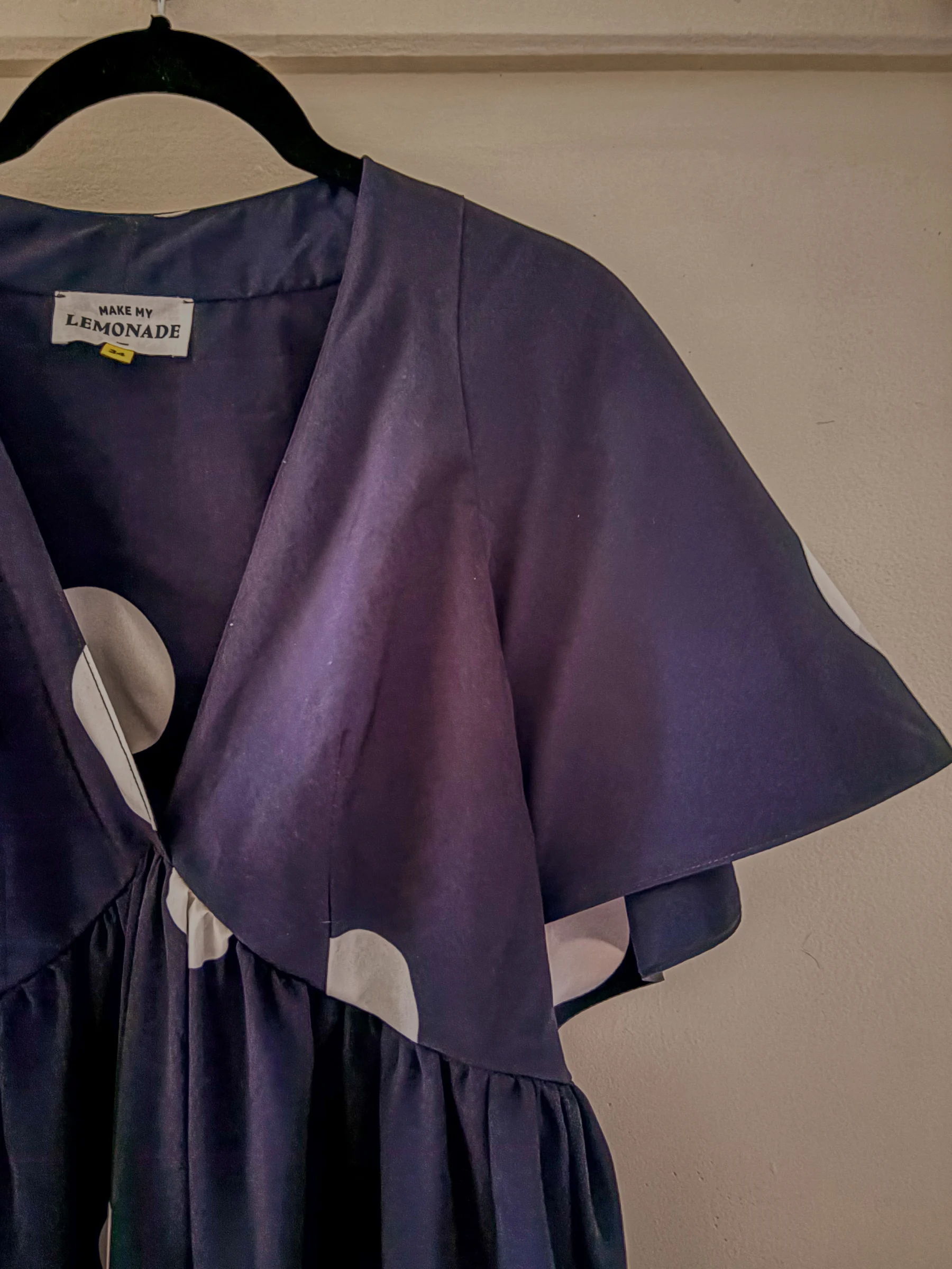 Robe make my lemonade bleue à pois Make My Lemonade seconde main