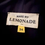 Thumbnail for Robe make my lemonade bleue à pois