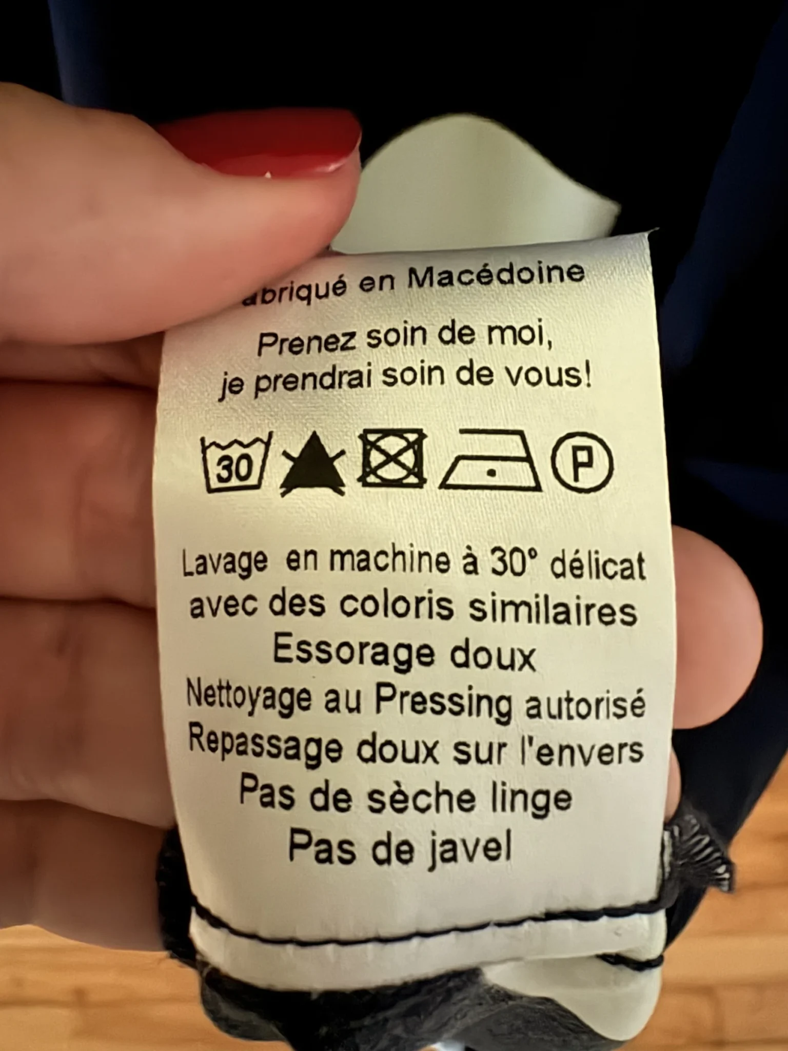 Image for Robe make my lemonade bleue à pois