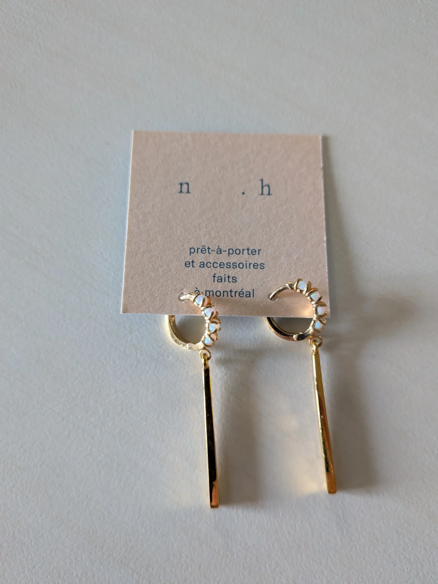 Featured image for Boucles d'oreilles Noémiah