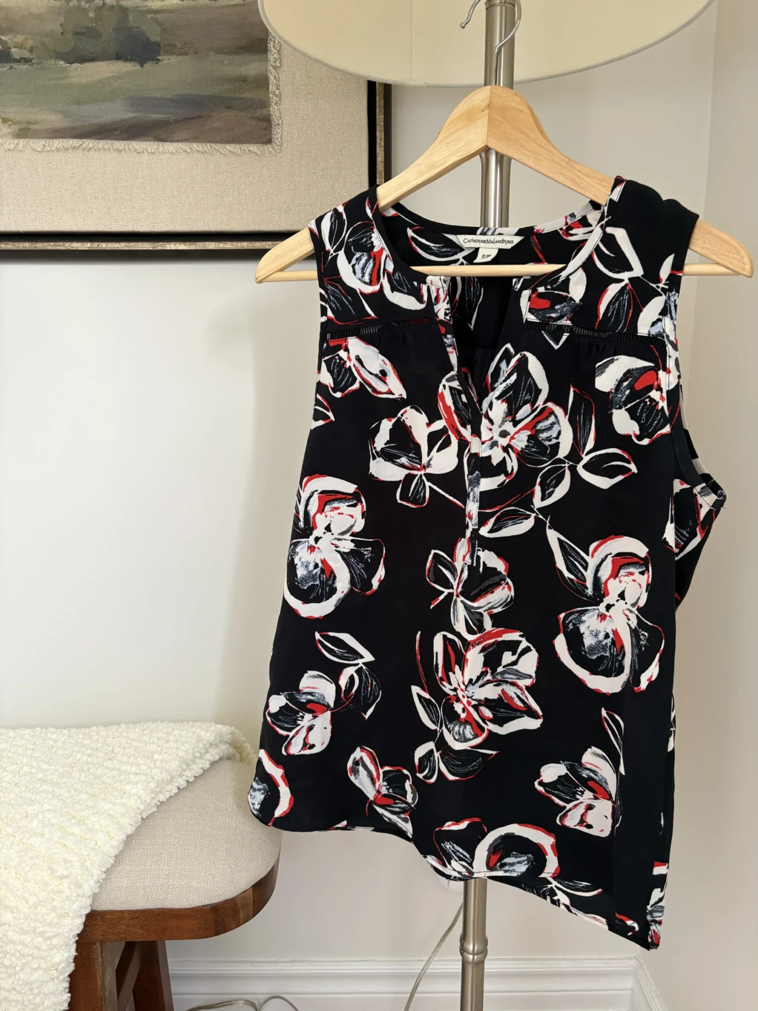 Featured image for Camisole fleurie
