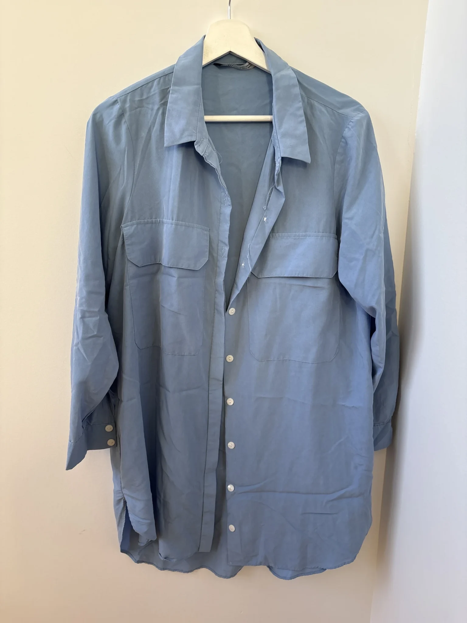 Featured image for Chemise longue Zara