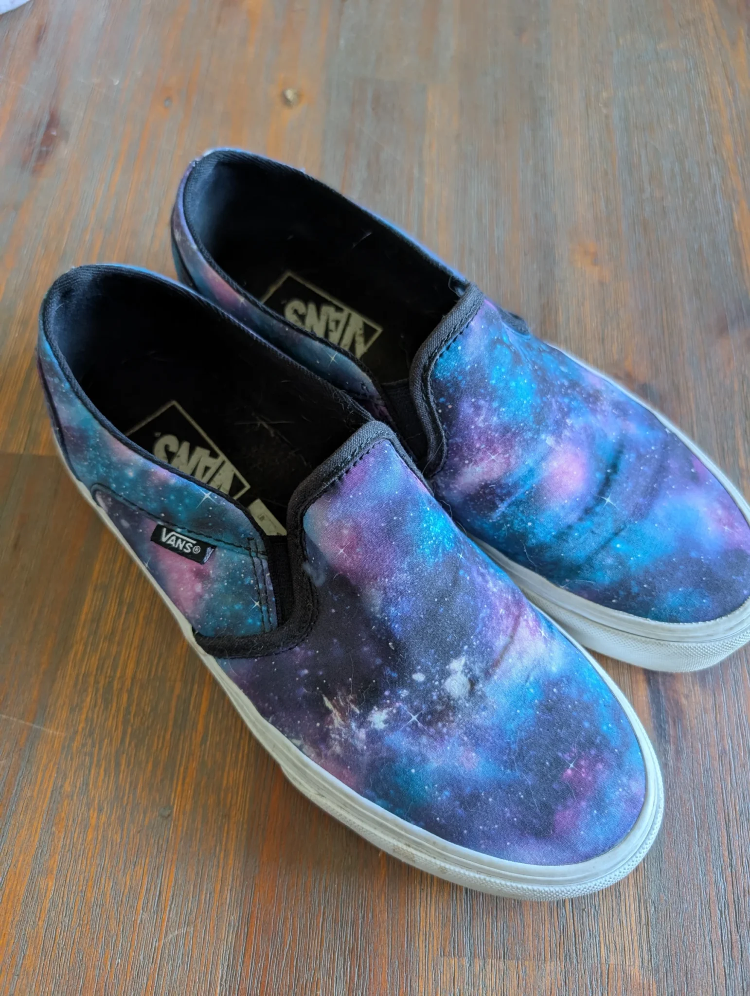 Image for Vans slip-on galaxy