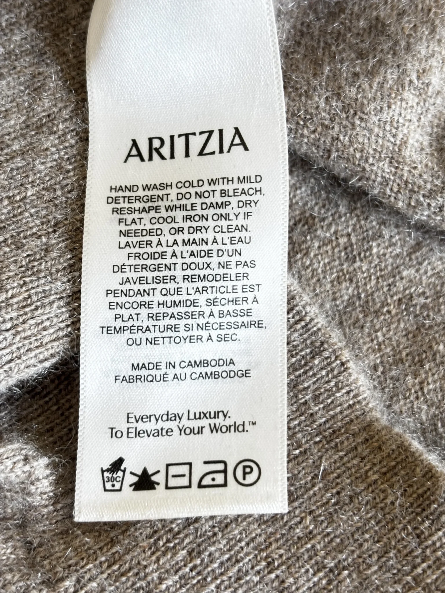 Image for ♥️Pull 100% cachemire ARITZIA
