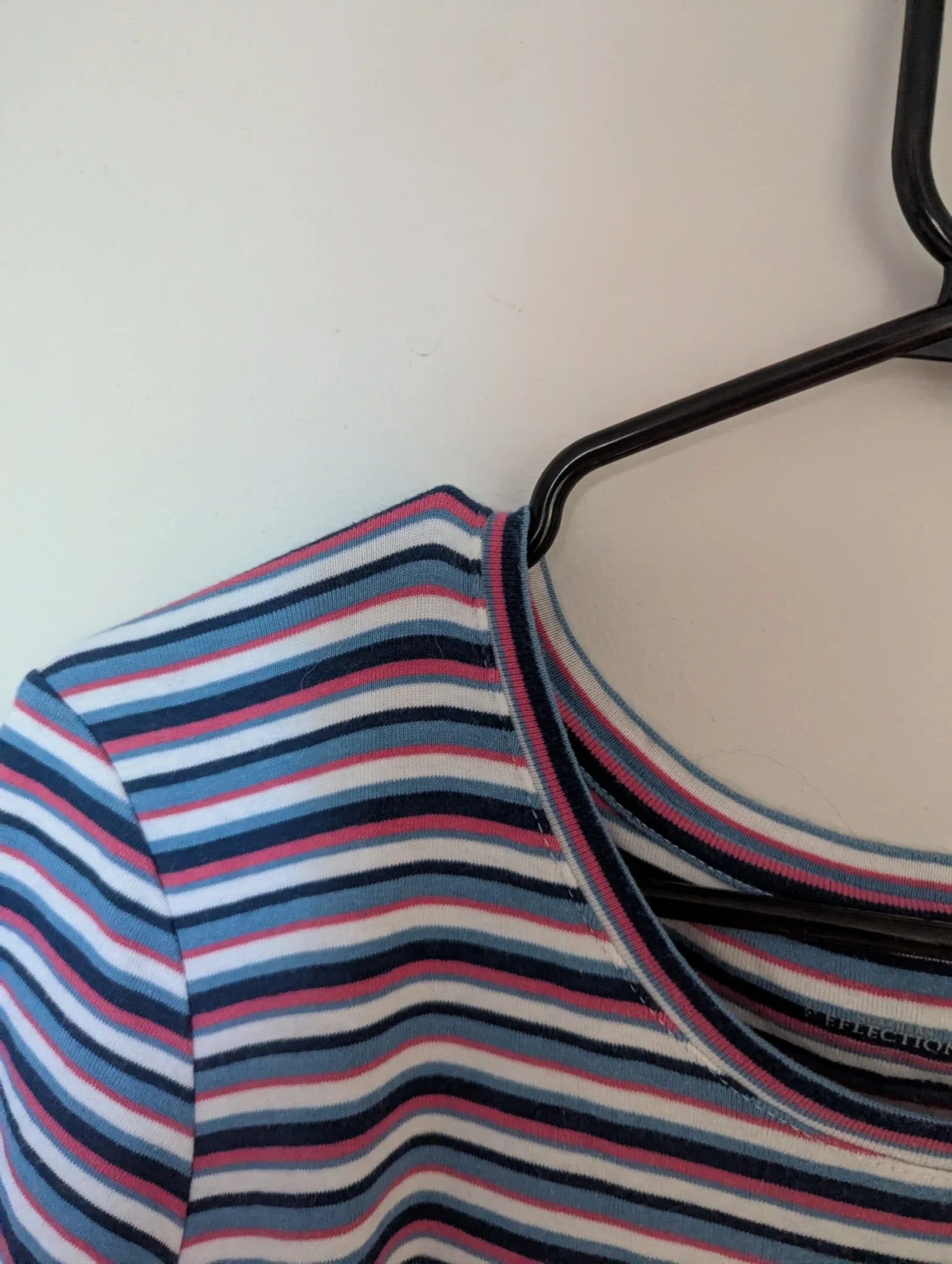 Image for T-shirt en coton ligné